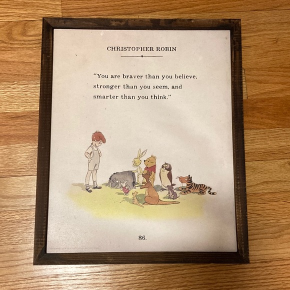 Disney Winnie the Pooh wall decor - Picture 1 of 3